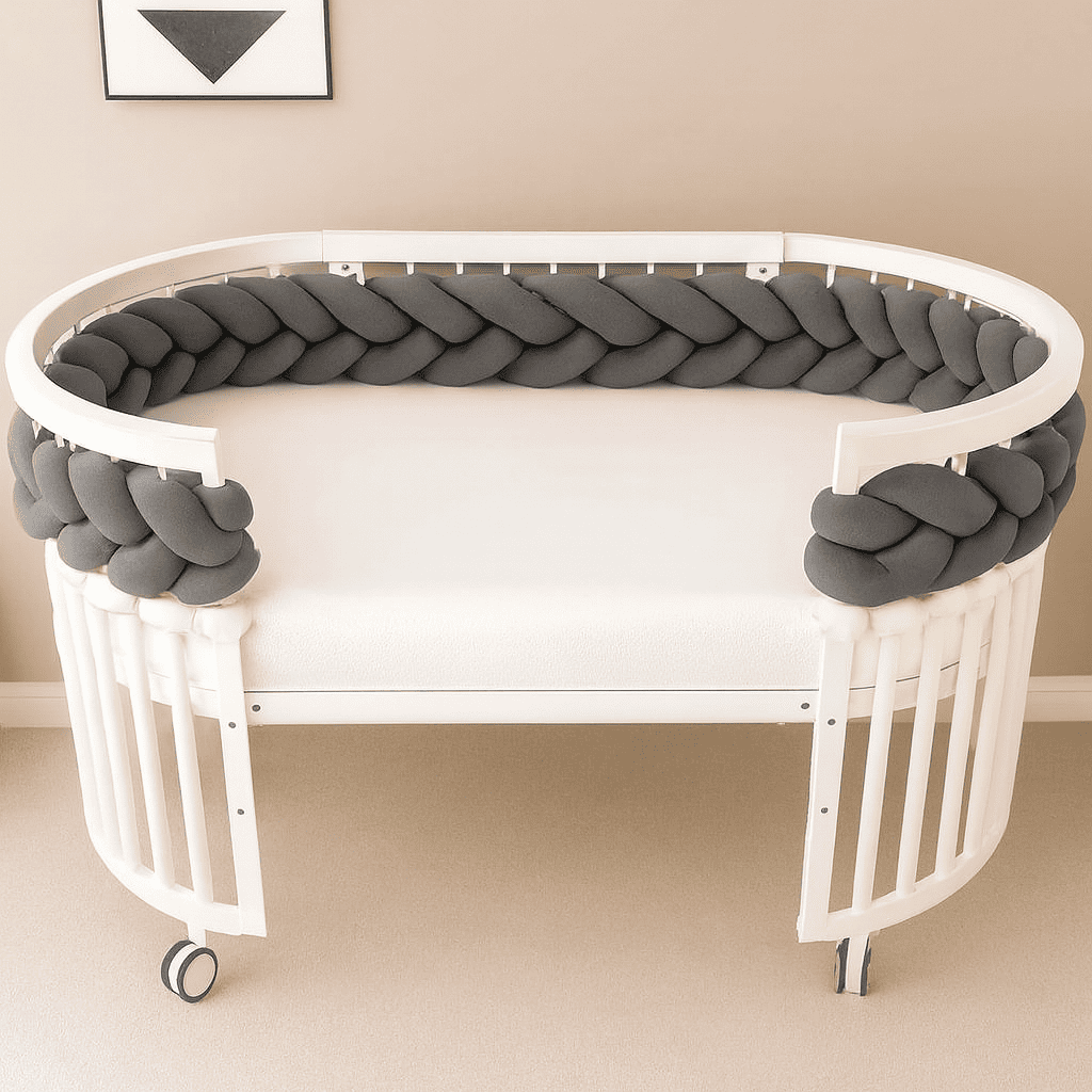 tresse-de-lit-3m-protection-bebe-nurserie-securite-mousse-peche