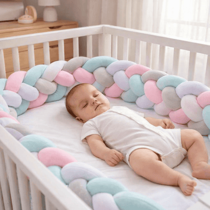 tresse-de-lit-4m-bebe-endormi-berceau-blanc-tresse-pastel-confort-nursery-douceur-ruisseau-de-calin