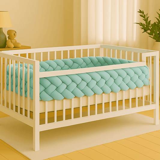 tresse-de-lit-5m-bleue-dans-lit-blanc-nurserie-envol-securise