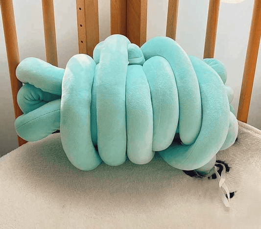 tresse-de-lit-5m-coussin-bleu-rembourre-en-noeud-dans-berceau-bebe-ruban-ambre