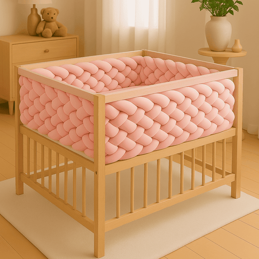 tresse-de-lit-5m-rose-pour-sommeil-bebe-dans-berceau-cocon-precieux