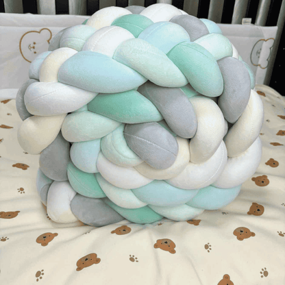 tresse-de-lit-bebe-bleu-vert-gris-motif-ourson-chambre-nurserie-ciel-colore