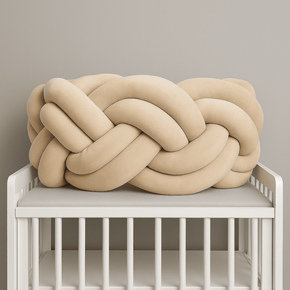 tresse-de-lit-bebe-couleur-beige-clair-deux-metres-sur-armoire-de-bebe-chiclait