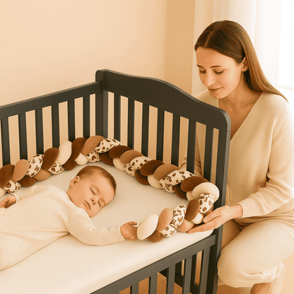 tresse-de-lit-bebe-marron-blanc-lit-noir-sommeil-securise-chambre-apaisante-horizon-douceur