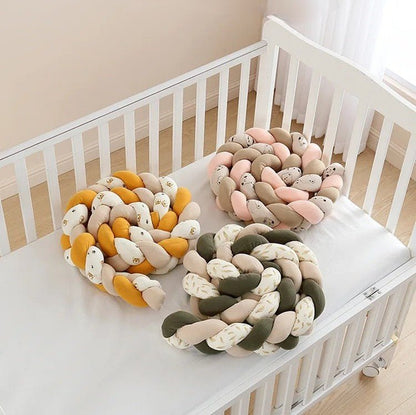 tresse-de-lit-bebe-multicolore-animaux-feuilles-chambre-nouveau-ne-reve-couleur