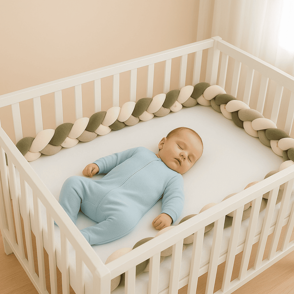 tresse-de-lit-bebe-protection-sommeil-bebe-endormi-dans-berceau-reve-couleur