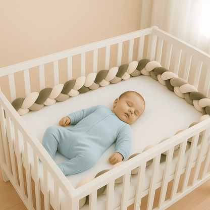 tresse-de-lit-bebe-protection-sommeil-bebe-endormi-dans-berceau-reve-couleur