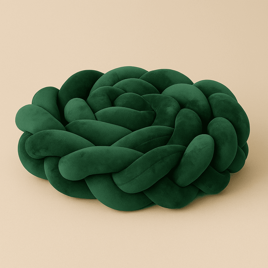 tresse-de-lit-bebe-verte-fonce-vertnature