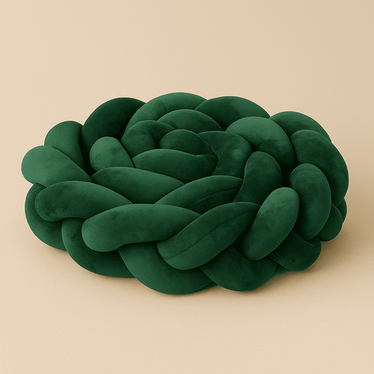tresse-de-lit-bebe-verte-fonce-vertnature