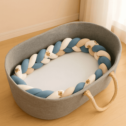 tresse-de-lit-bleu-beige-blanc-souple-installee-dans-couffin-songe-calin