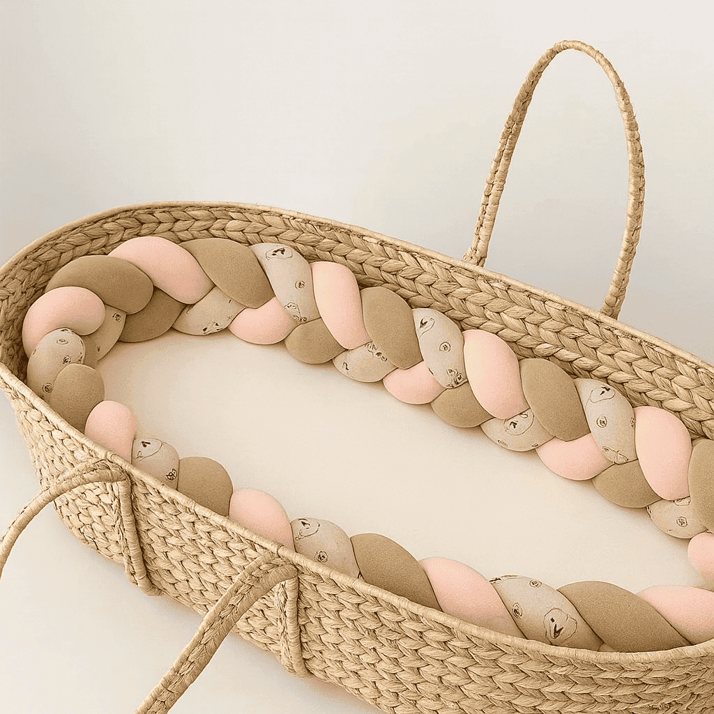 tresse-de-lit-couffin-naturel-couleurs-beige-rose-motifs-doux-berceau-de-reves