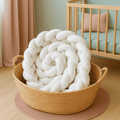 tresse-de-lit-en-spirale-dans-panier-sur-tapis-rose-chambre-bebe-coconperle