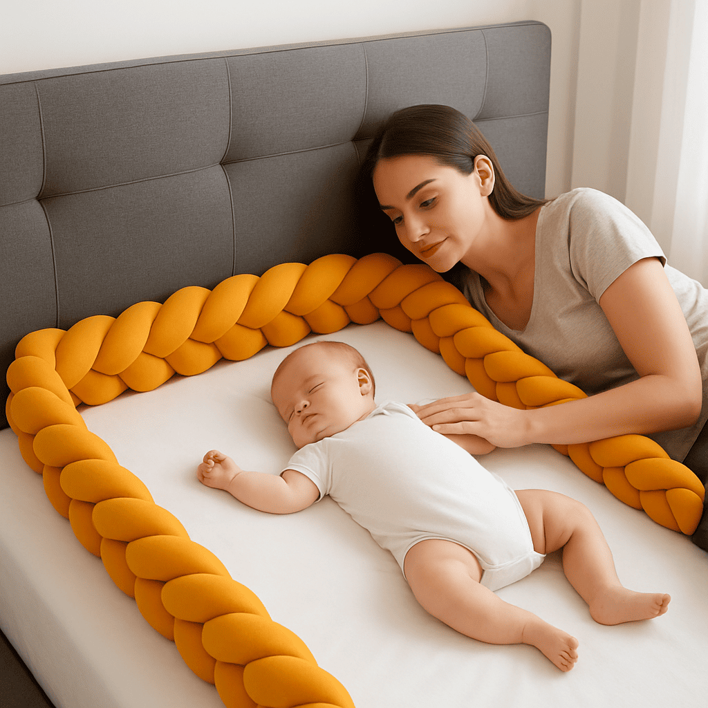 tresse-de-lit-maman-observant-son-bebe-endormi-dans-un-lit-reve-d-enfant