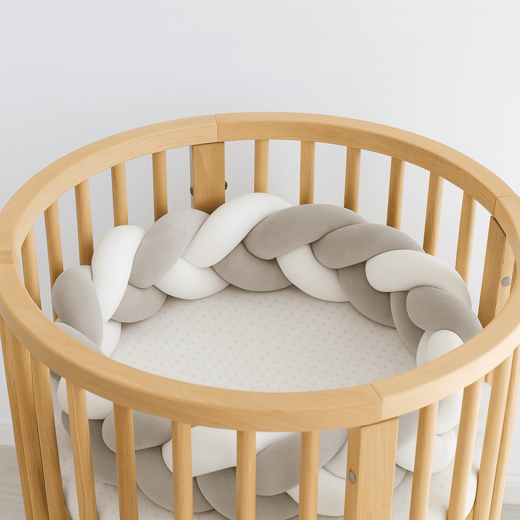 tresse-de-lit-mon-lit-cabane-couleur-gris-blanc-installe-dans-lit-circulaire-en-bois-nidoullet