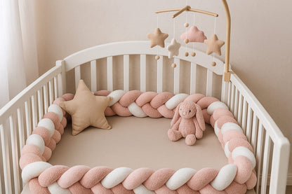 tresse-de-lit-mon-lit-cabane-rose-blanc-rose-pale-brillant-dans-berceau-lou