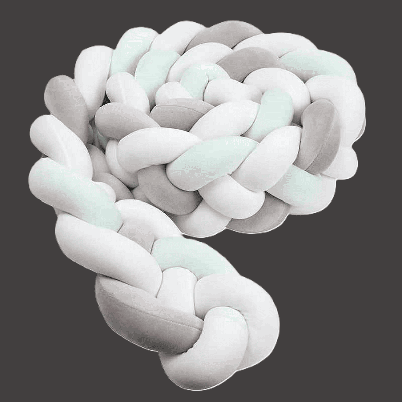 tresse-tour-de-lit-3m-gris-vert-blanc-quatre-brins-douce-securite-maximale