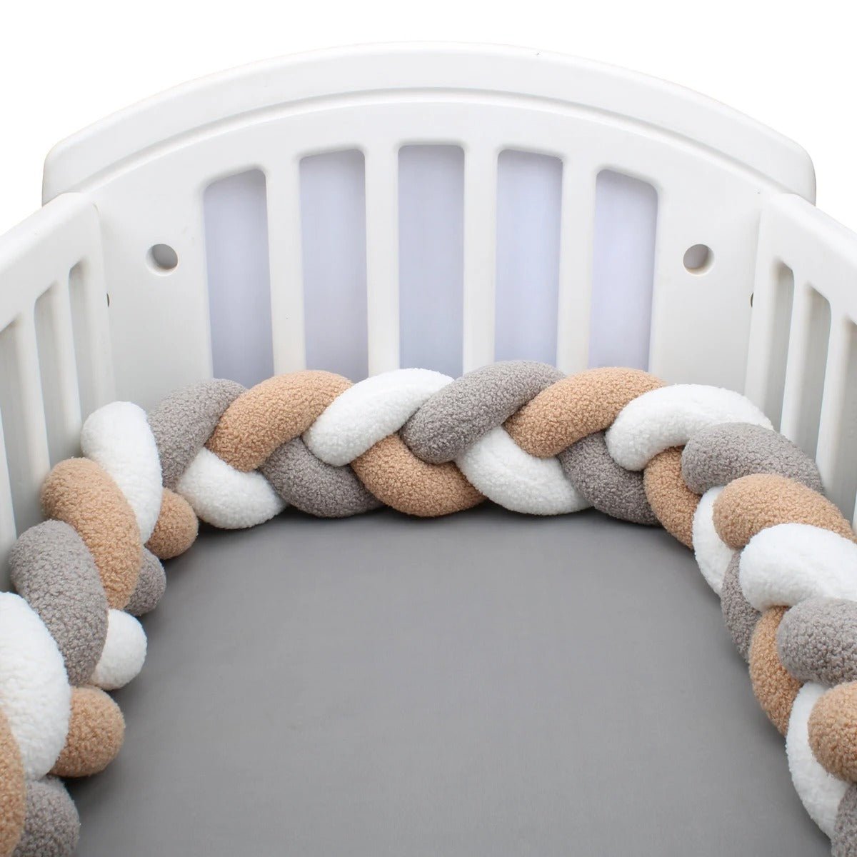 tresses-de-lit-bebe-gris-beige-blanc-bim